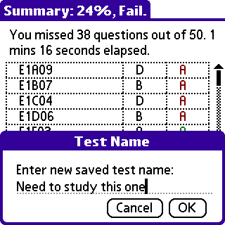 Save Test Template